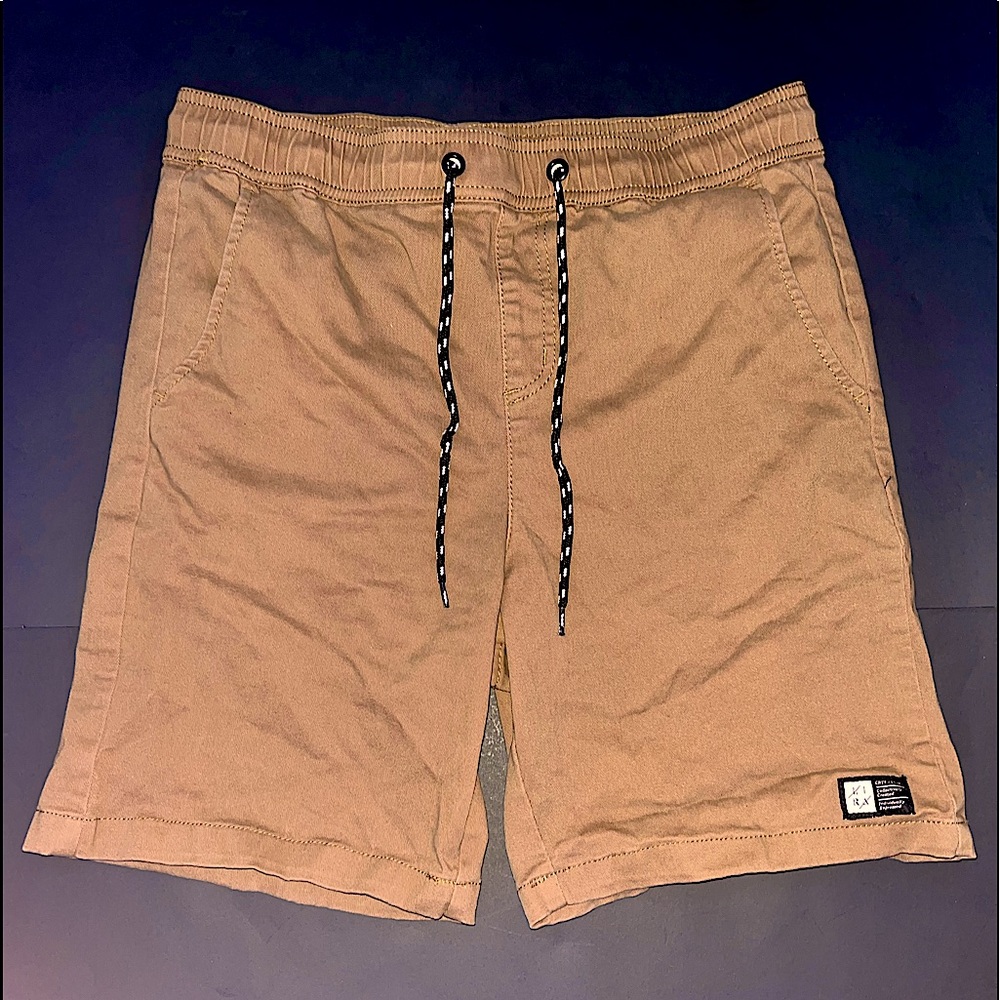 Mens TAN Lira Shorts Size Small
